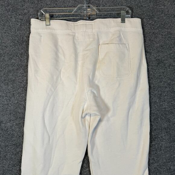 Hollister Vintage Sweatpants Adult Large White Logo Drawstring Spell Out 90s Y2K - Picture 10 of 11